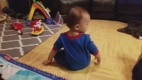 Watch This Baby In Spiderman Costume Making His First Steps
