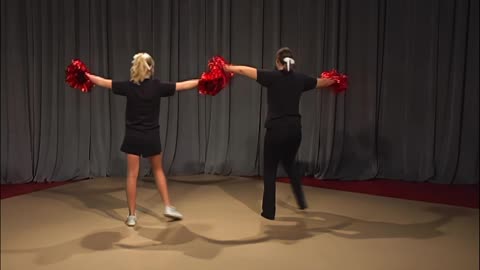 Cheerleading Sideline Dances - The Cardinal Push featuring Coach Linda Rae Chappell