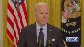 Vaccinated Biden Explains Why He Still Wears A Mask