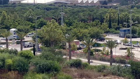 3rd shot line at Sammy Ofer Stadium in Haifa, Israel