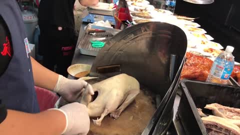 Taiwanese Street Food - Boiled Goose