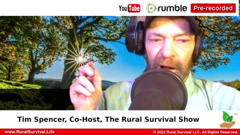 The Rural Survival Show - Labor Day 2022 -Economy, War and Current Events