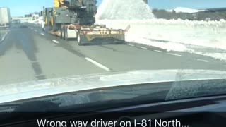 Wrong way driver in Scranton