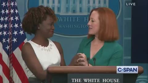 Jen Psaki RESIGNS: Watch the Hand Off to a New Spokesperson