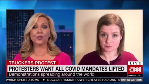 CNN Guest Spouts Fear Porn About Trucker Protests