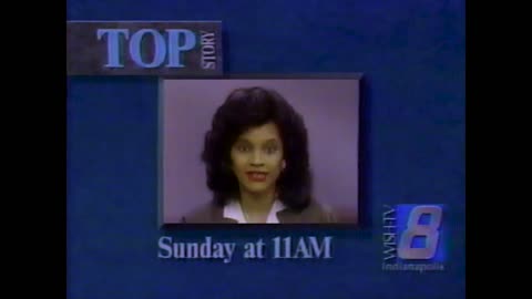 September 4, 1992 - Promos: 11PM Mike Ahern News & Lis Daily 'Top Story'