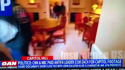 John Sullivan Stormed the capital under contract from CNN