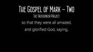 The Gospel of Mark Chapter 2