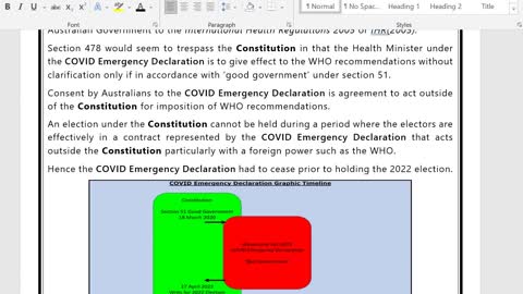 Consent Withdrawal - Emergency Declarations