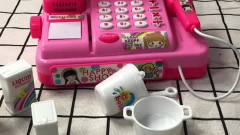 Children's toys - cash register