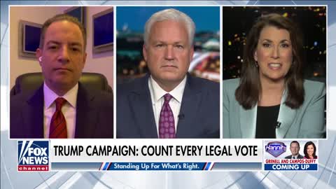 Trump campaign insists that every legal vote should be counted