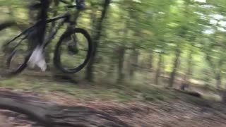 Mountain Biker Sends it a Bit Too Hard