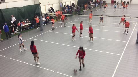 Sharks American Challenge Mar 13-14 - Second Pool Play - Evolution Orange - Set 2