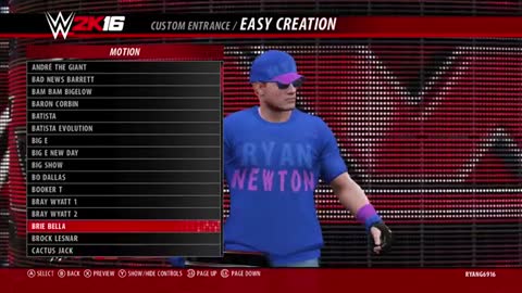 WWE 2K16 Creation Suite - February 6, 2022