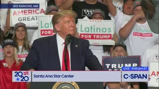 Trump Gives Props to NM President