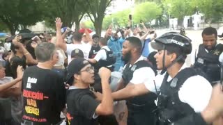 Communists arrested outside White House