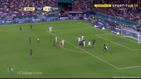 Gol de Pique vs Real Madrid