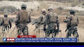 Senators push bipartisan military sexual assault bill