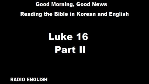 Radio English | Luke 16 | Part II
