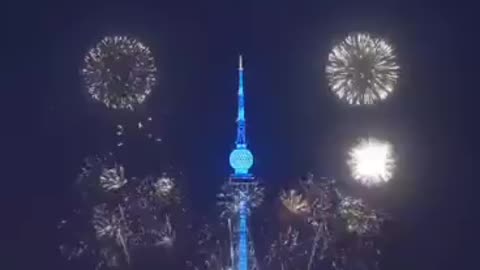 Beijing New Year 2022 celebration