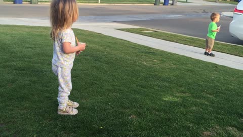 These Funny Twins Getting Excited For The Garbage Truck Is Priceless
