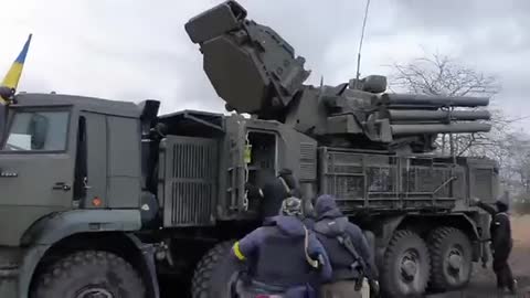 MỘT HỆ THỐNG SAM PANTSIR-S1 KHÁC CỦA NGA ĐÃ BỊ LỰC LƯỢNG UKRAINE BẮT GIỮ