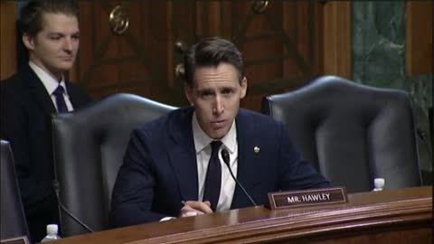 Biden Judicial Nominee and Sen Hawley Get in Heated Debate Over Trans Bathroom Legislation