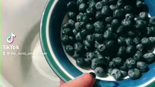 What tastes good with blueberries & honey?