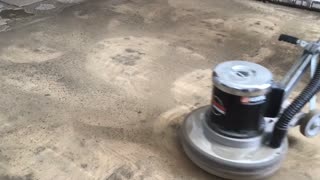 Floor Adhesive Removal