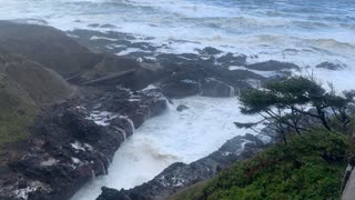 November 2020 Oregon coast storm