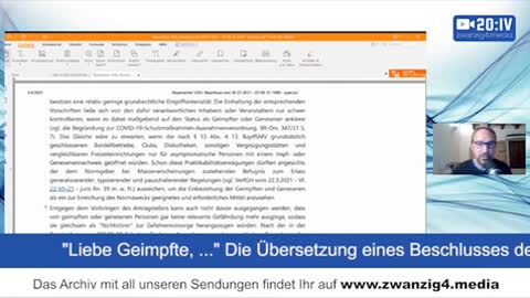 Wichtige Nachricht an alle Geimpften - Beschlusses des Bayerischen VGH