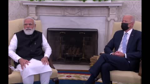 Bilateral meeting of US President Joe Biden and Prime Minister Modi