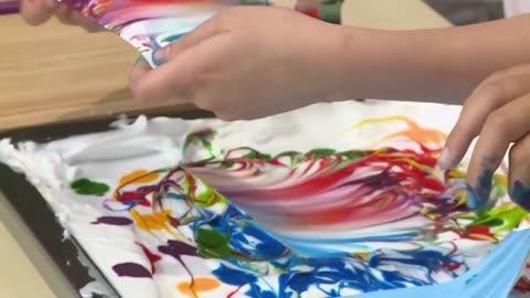 DIY Shaving Cream Crafts and Experiments for Kids