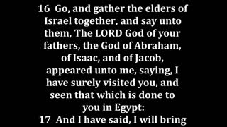 Exodus 3 King James version