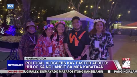 Political vloggers, masayang nakiisa sa kaarawan ni Pastor Apollo C. Quiboloy