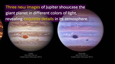 See Jupiter's 'Great Red Spot' in new visible, infrared and ultraviolet views