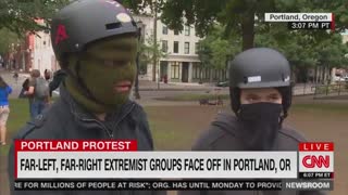 CNN on Antifa: ‘Sometimes Violence Does Erupt’