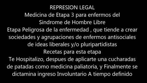 Diccionario de represión