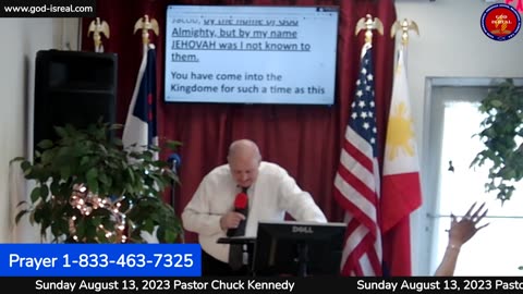 Sunday August 13, 2023 Pastor Chuck Kennedy