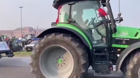Italian farmers are continuing their actions across the country
