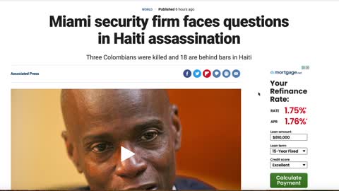 Haiti President assaination