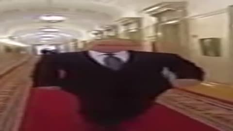 Wide Putin walking but he's always in frame (full version)