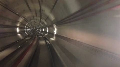 Tube metro train subway high speed