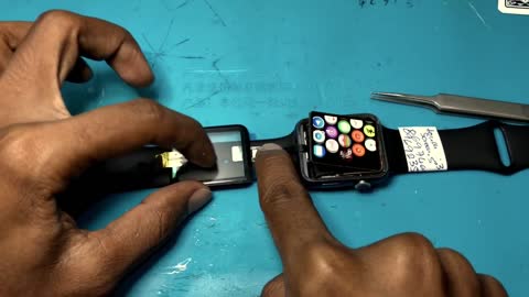 How to testing touch iwatch series 3