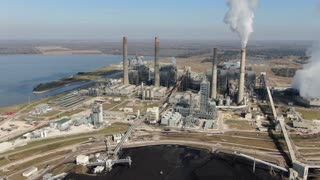 Smithers Lake Coal Power Plant, January 9, 2021