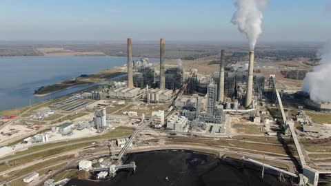Smithers Lake Coal Power Plant, January 9, 2021