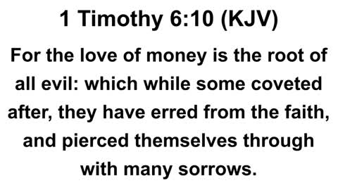 WARNING! THE LOVE OF MONEY: TRUSTING IN THE SHADOW OF EGYPT | ADDING SIN TO SIN | UNGODLY COUNCIL
