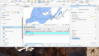 ArcGIS Buffer & Union Tools