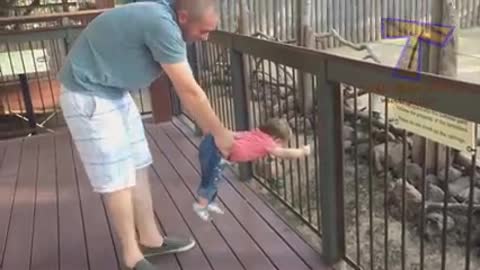 Don't try to Lough !Funniest moments of animals & kids