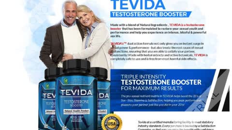 Tevida Testosterone Booster - Help You Last Longer In Bed